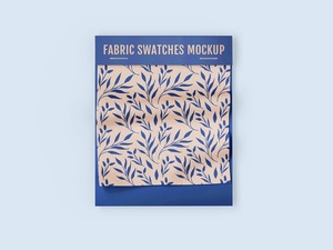 Fabric Swatches Mockup Set