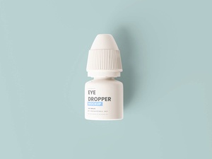 10 Free White Plastic Eye Dropper Bottle Mockup Files