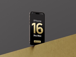 Maquette iPhone 16 Pro & Pro Max