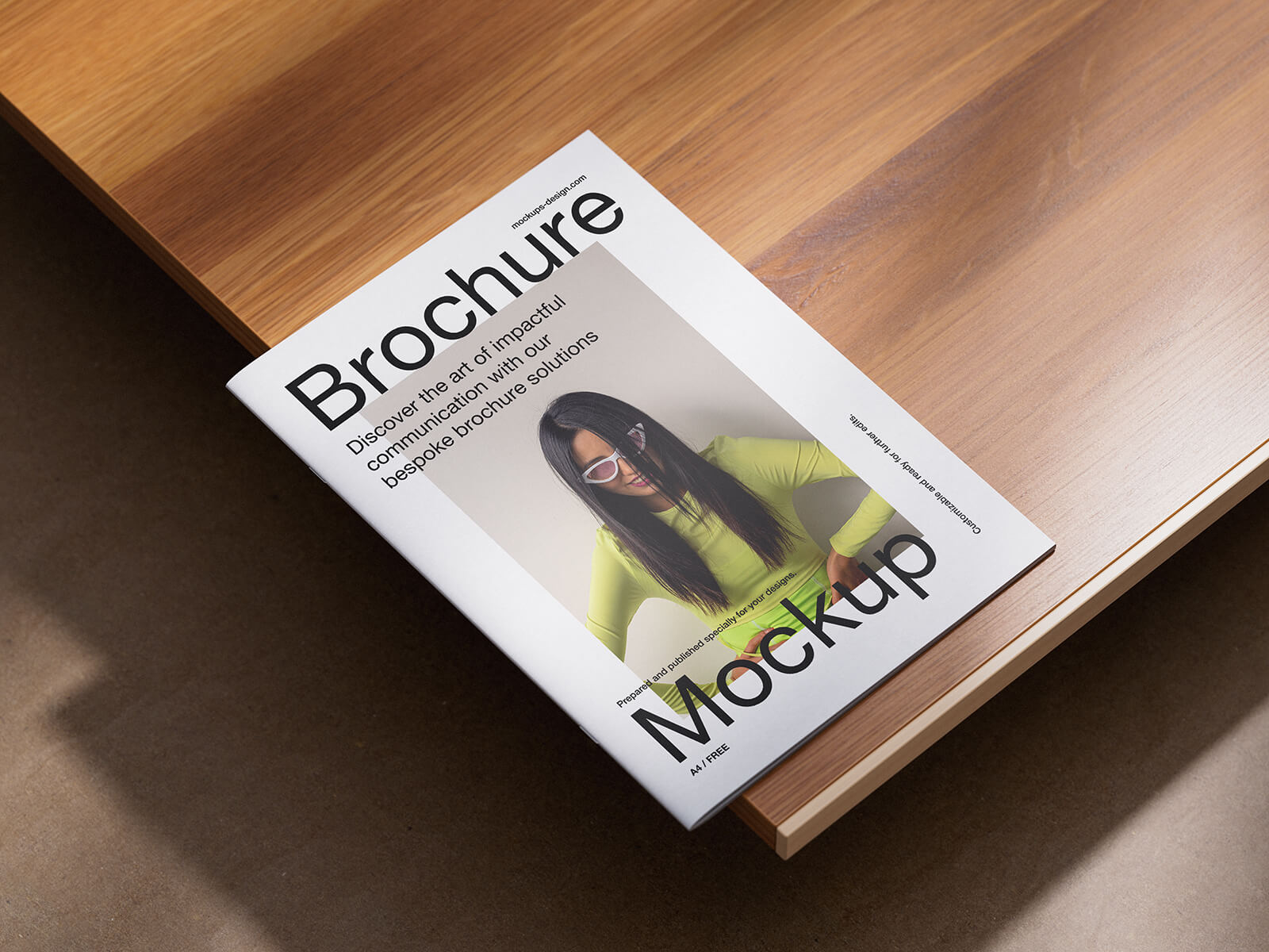A4 Multipage Broschüre / Magazin -Mockup