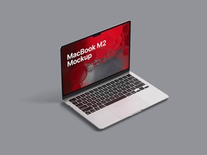 A2 MacBook Air Mockup PSD