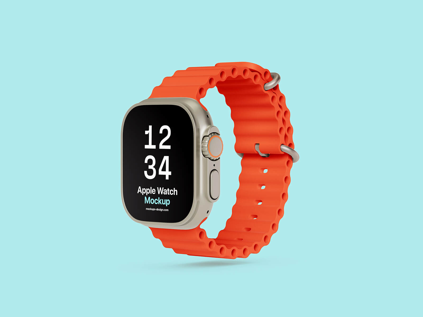 Apple Ultra Watch 2 Mockup