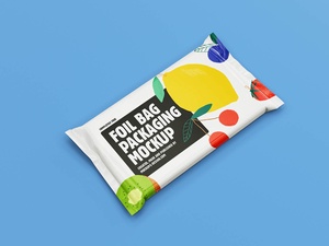 5 Free Cold Seal Foil Packaging Mockup Files