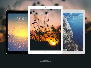 Maqueta de iPad Pro