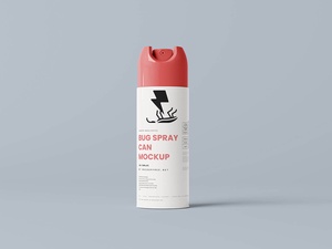 7 Free Bug Spray Bottle Mockup Files
