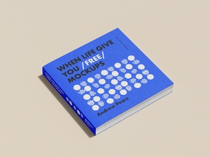 Softcover Square Book Mockup