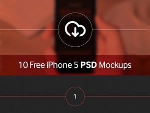 10 iPhone 5 Mockups