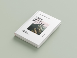 (6 Angles) Premium Hardcover Book Mockup Set