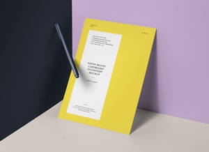 A4 Letterhead / Flyer Paper Mockup