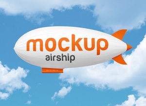 Airship Branding Mockup