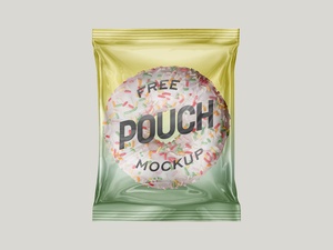 Any Product Clear Snack Pouch Mockup
