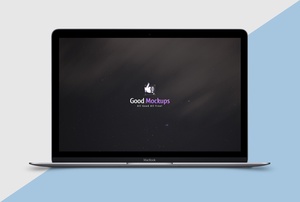 Apple MacBook Pro Space Grey & Silver Mockup файлы