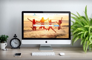 5K Apple iMac Photo Mockup  27 Inches LCD