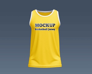  Basketball Jersey Mockup Set
