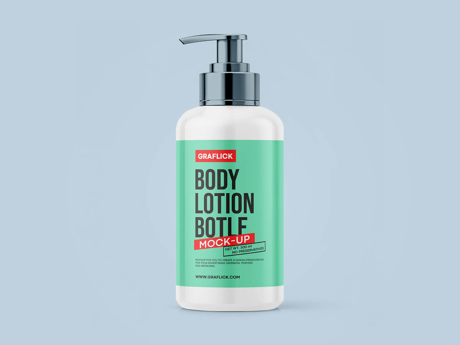 Loción corporal / desinfectante para la botella de la bomba de manos