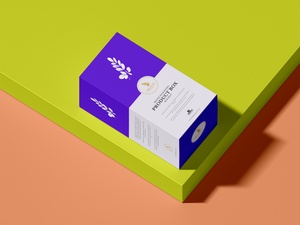 Brand Packaging Product Box Mockup