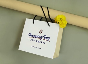 Brand Paper Shopping Bag Mockup