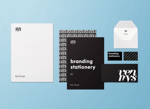 Professional Branding Stationery Mockup