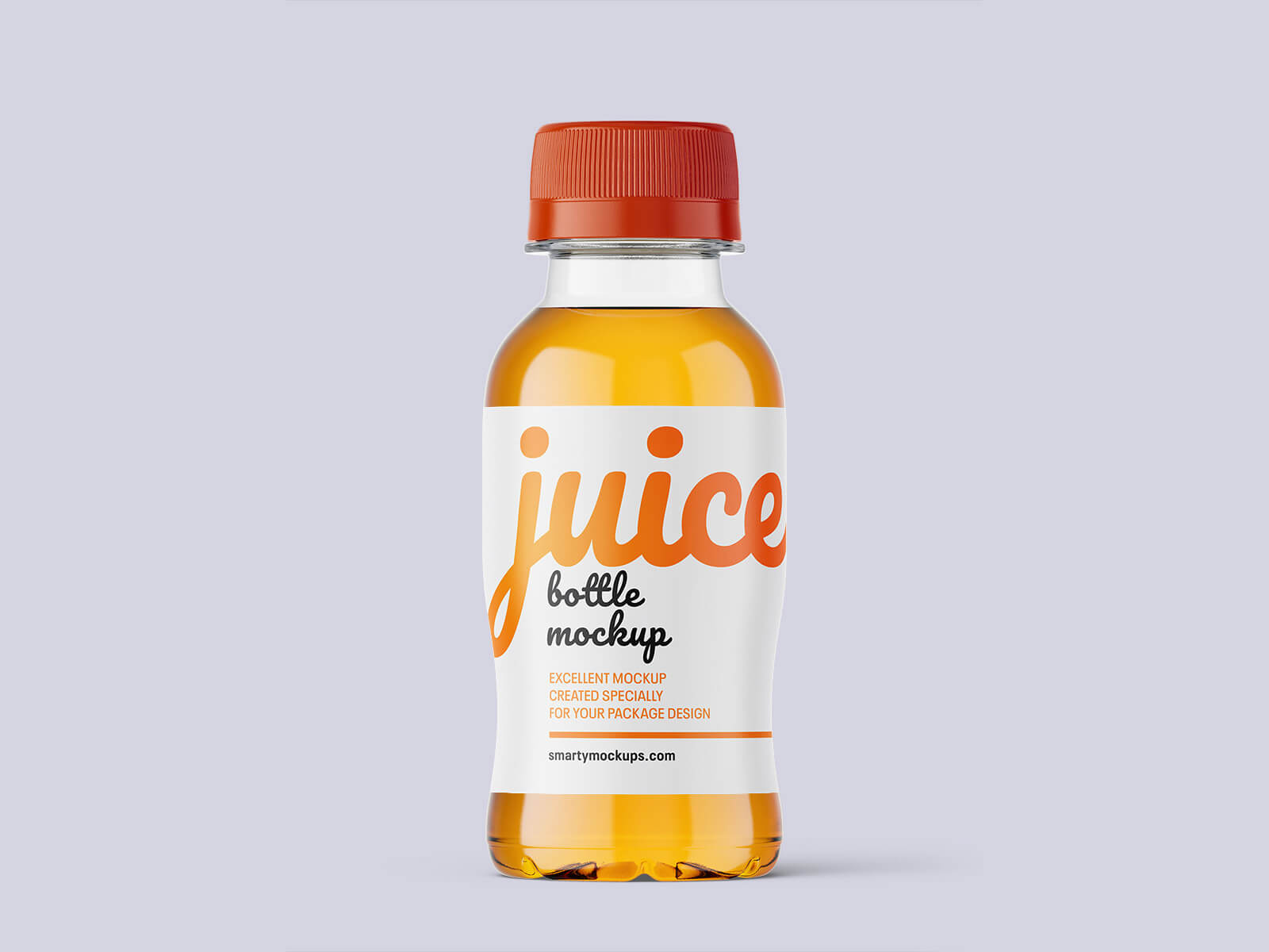 Maquette de jus de pomme de boisson gazeuse