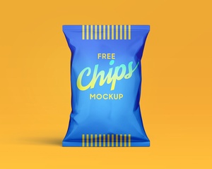 Chips Packaging Mockup Set