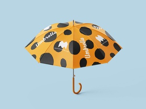 Ensemble de maquette de parapluie classique
