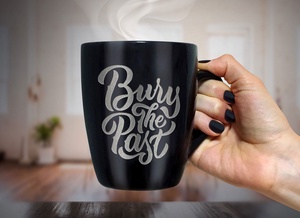 Black Coffee / Tea Mug Photo Mockup