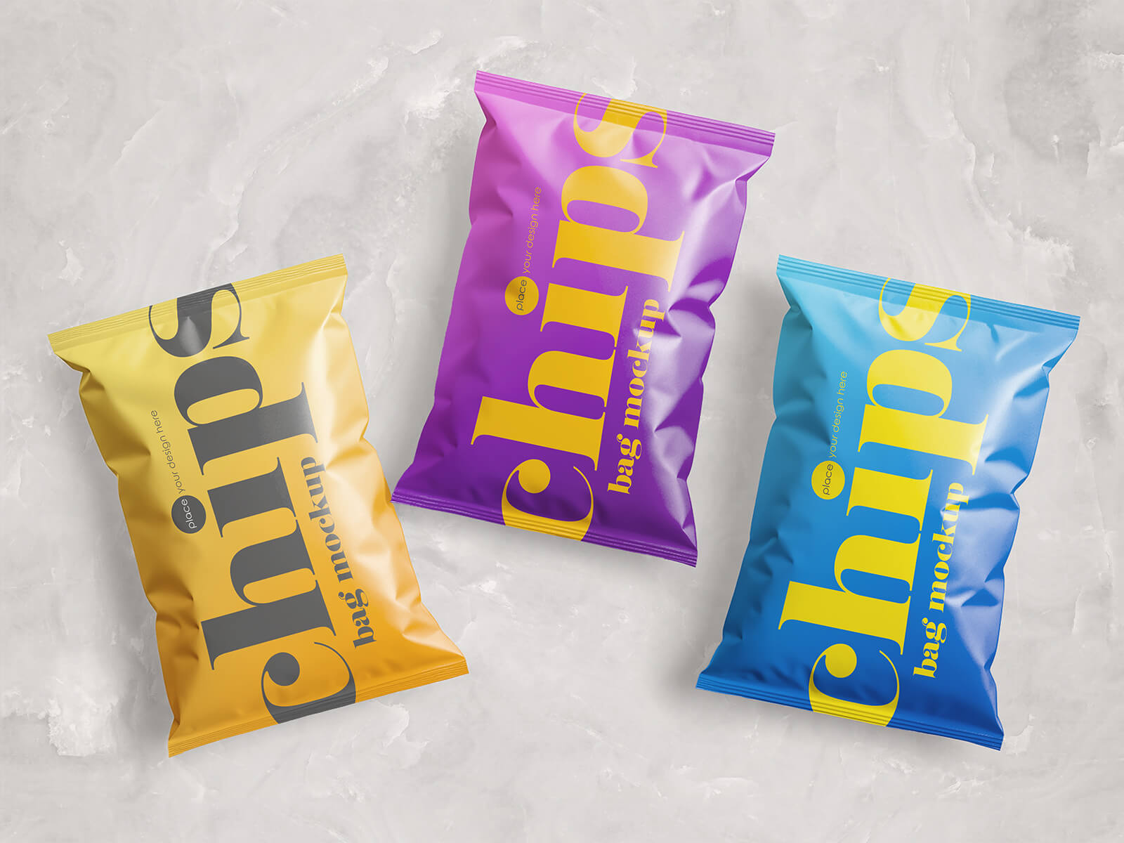Packaging CHIPS CHIPS MOCKUP