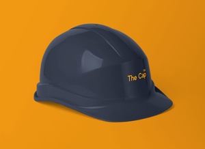 Maqueta de casco de construcción