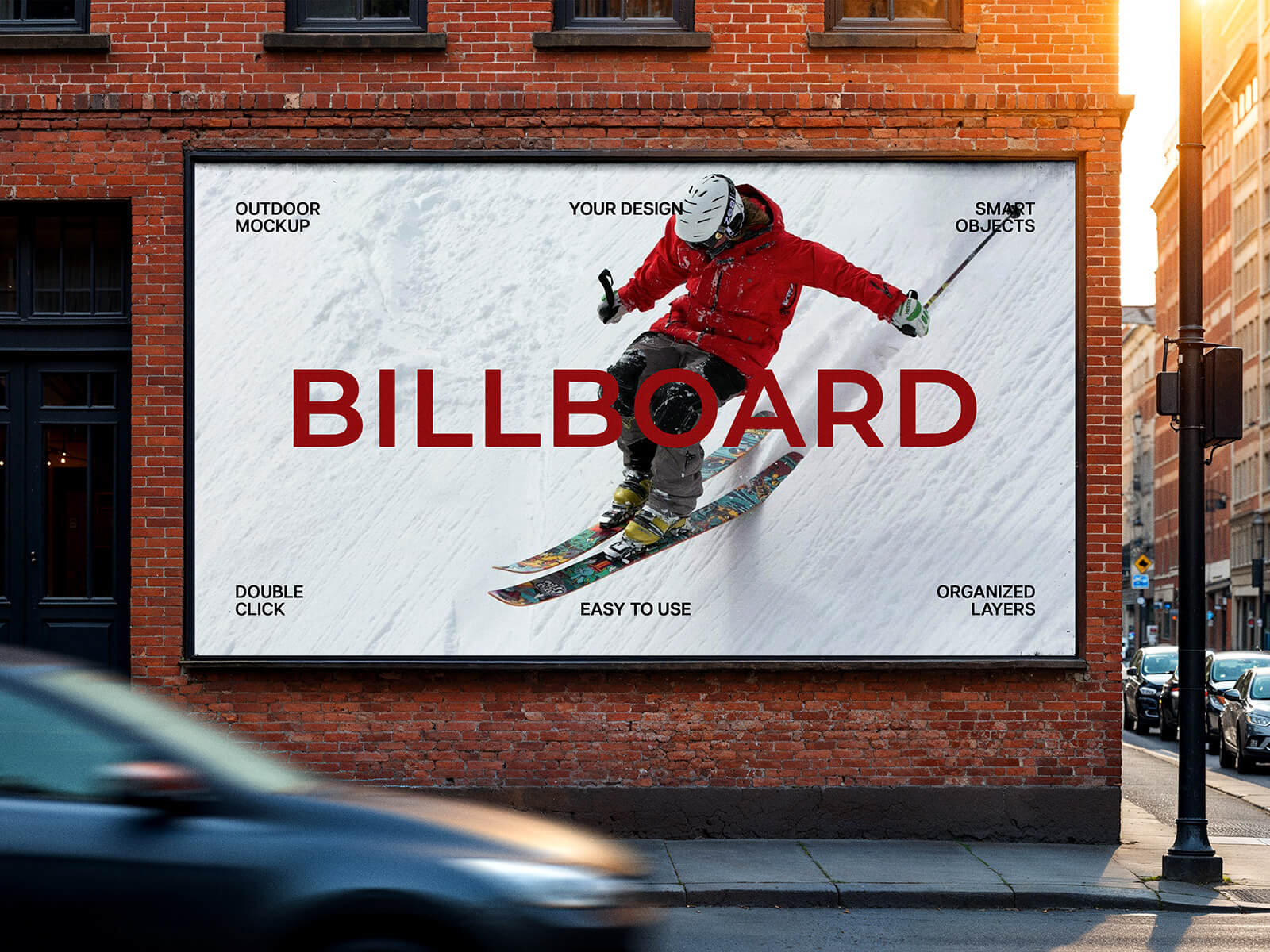 Billboard Urban City Murd Murd Corn
