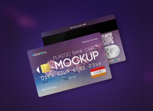 Credit / Debit Bank Card Mockup