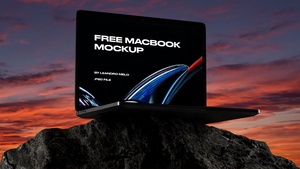 Настраиваемый M2 MacBook Pro Mockup