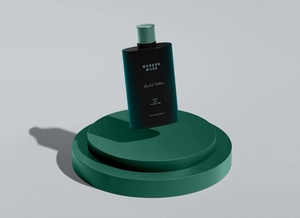 Плавающая парфюмерная бутылочная мак