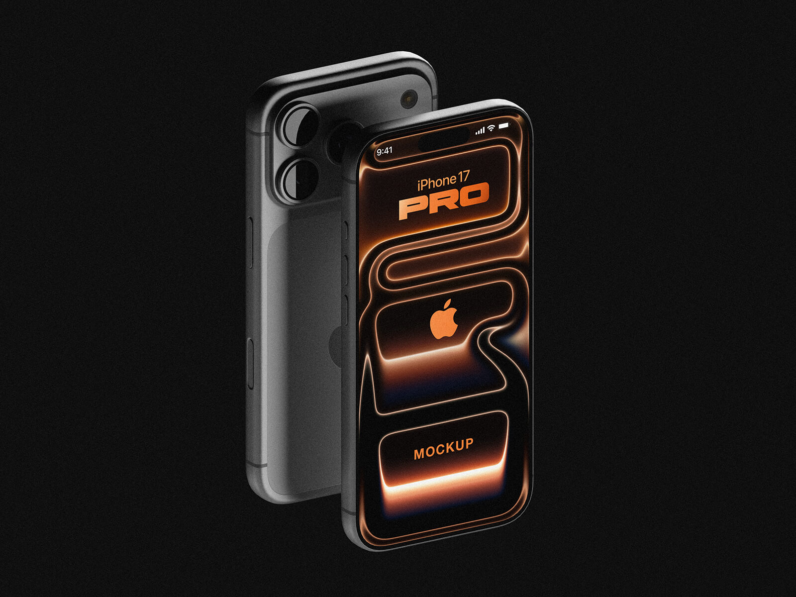 Floating iPhone 17 Pro Mockup