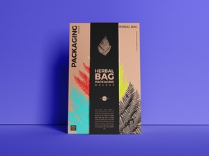 Food Bag Packaging Mockup