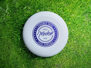 Frisbee Disc Mockup