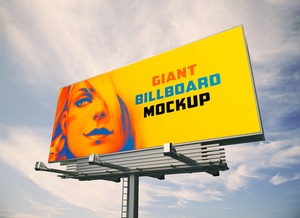 Giant Billboard Mockup