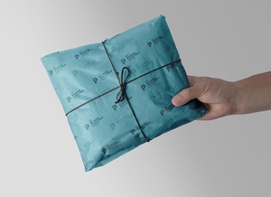 Gift Wrapping Parchment Paper Mockup