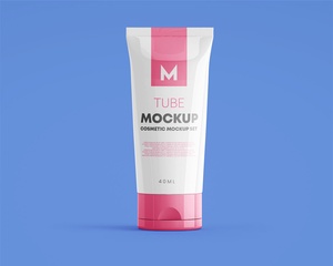 HQ Cosmetic Cream Tube Mockup Set
