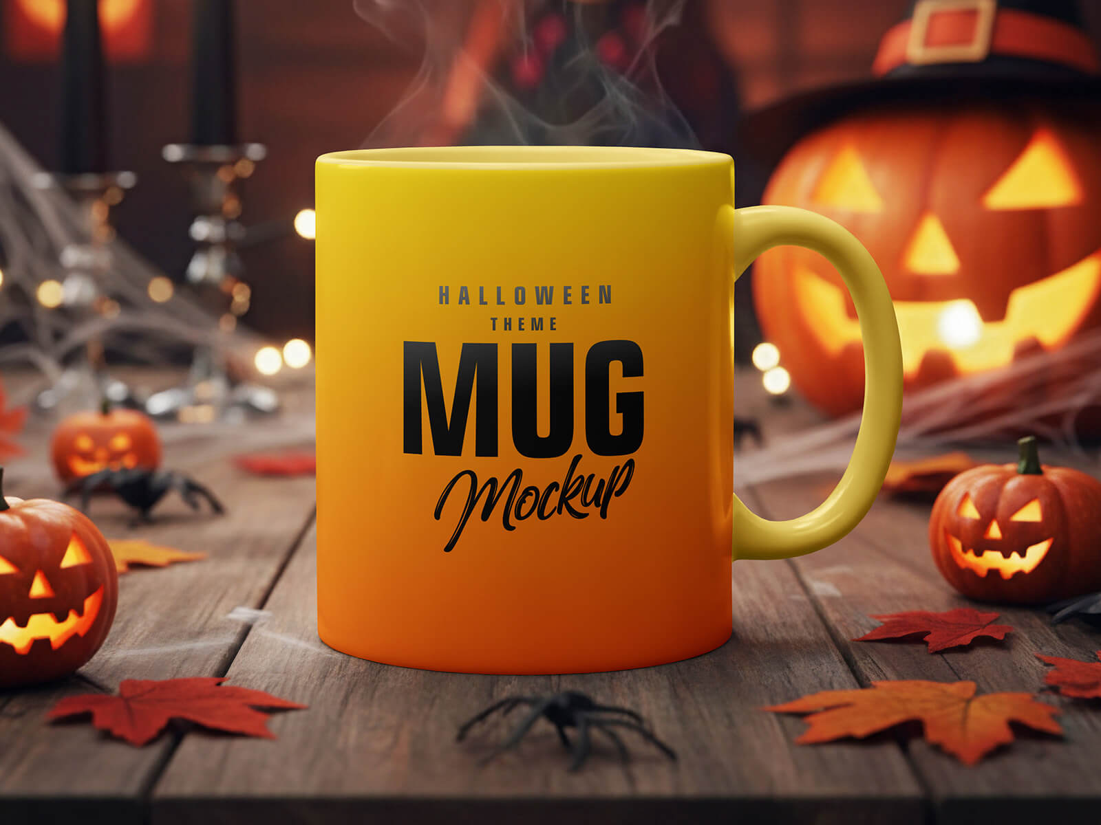 Halloween-Thema 11 Oz Tasse Mockup