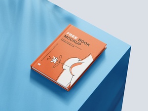 8 Free Hardcover A5 Book Mockup Files
