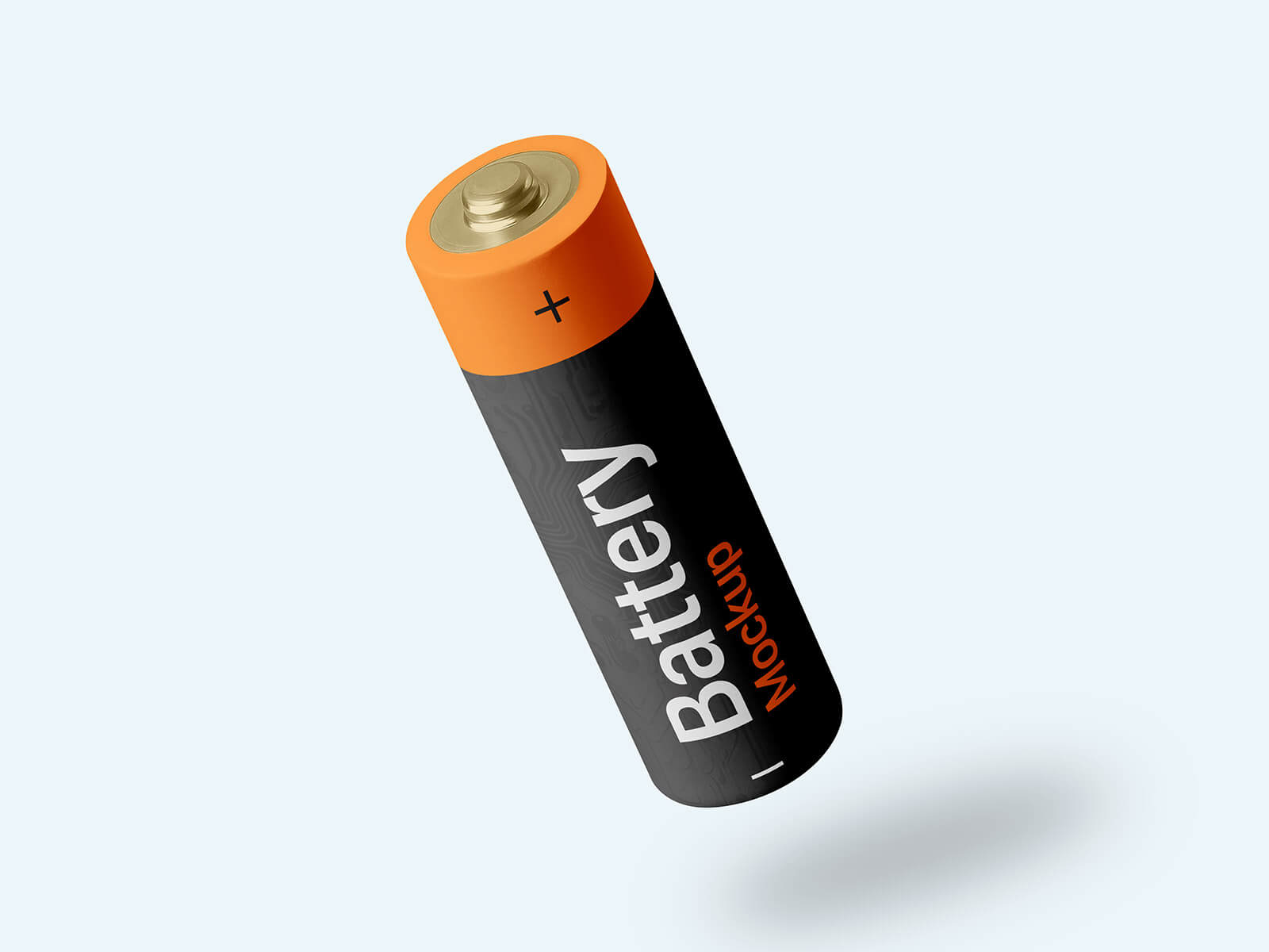 Maquette de cellule de batterie AA au lithium-ion