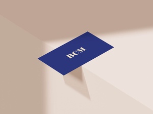 Lonely Business Card Mockup