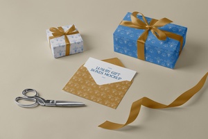 Luxury Gift Boxes Mockup