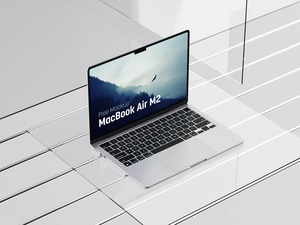 M2 MacBook Air Mockup