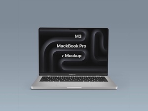 M3 MacBook Pro 14 2023 Mockup