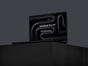 Apple MacBook Pro 14 M3 Mockup