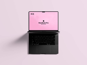 M3 MacBook Pro Mockup