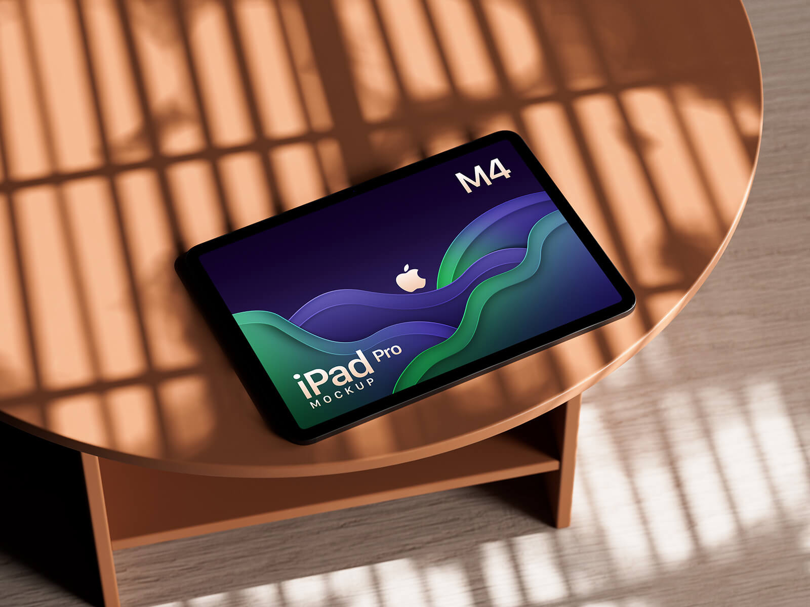 M4 Apple iPad Pro 2024 Mockup