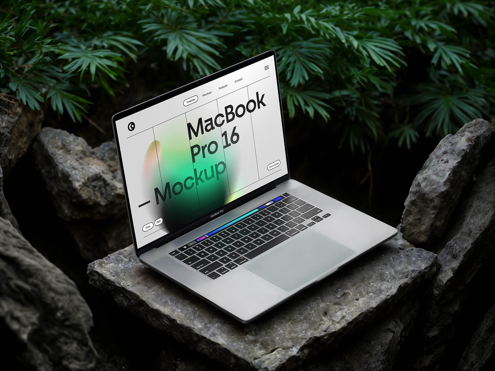 MacBook Pro 16 Mockup