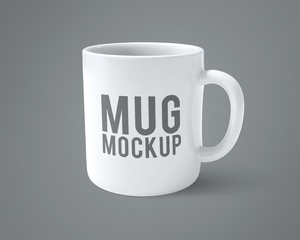 Ceramic Coffee Mug Mockup Set